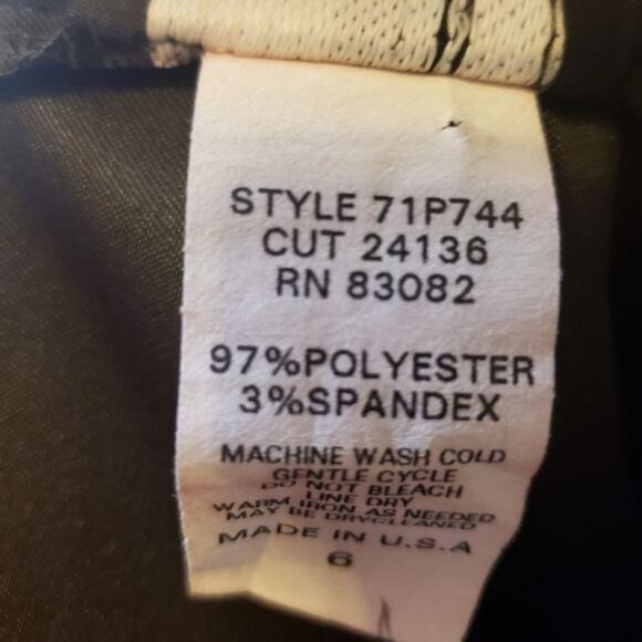 First Option vintage style Womens High-Waisted Trousers Size 6 Olive Green - Picture 5 of 8